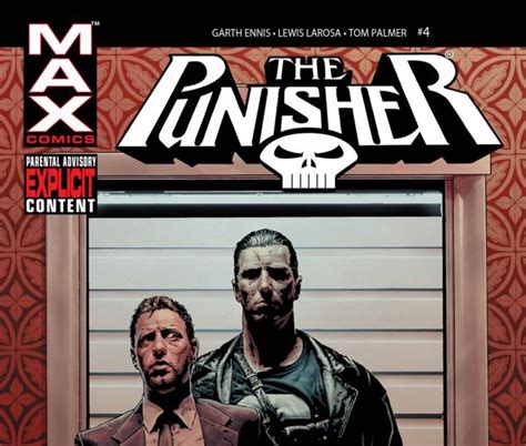 Punisher Max 2004 4 Comic Issues Marvel