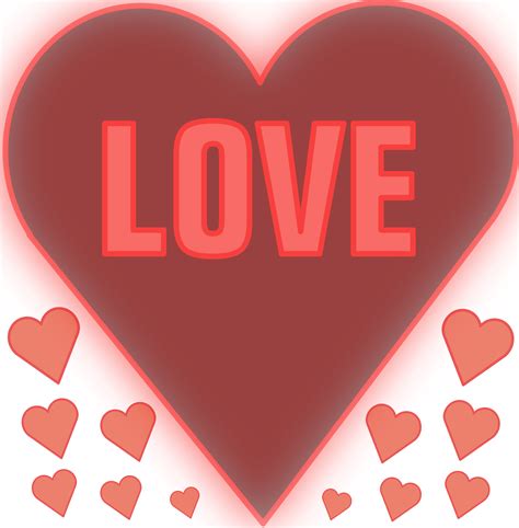 Clipart Love In A Heart