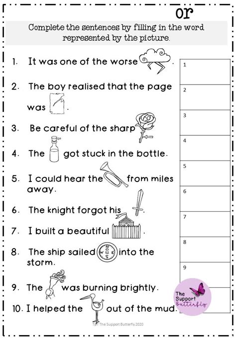 R Controlled Vowels Worksheets