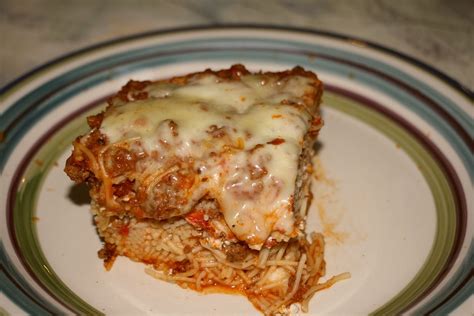 Big Dudes Eclectic Ramblings Bolognese Into Spaghetti Pie