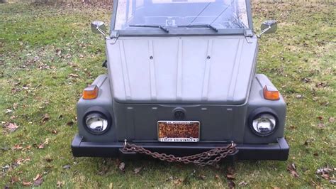 Lowered Vw Thing Rat Rod Youtube