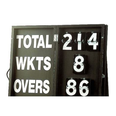 Foldaway Cricket Scoreboard Net World Sports