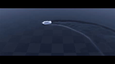 Lightwave Clothfx Boaty Waterliquid Sequence Test 02 Youtube
