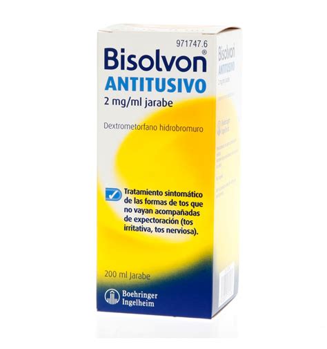 Bisolvon Antitusivo 10 Mg5 Ml Jarabe 200 Ml Farmacia Natural Olaiz
