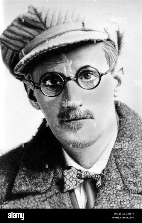 James Joyce 1882 1941 Irish Novelist And Poet About 1920 Stock Photo