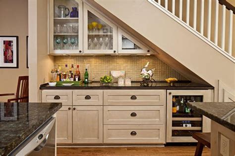 Here are a few ways to squeeze something in. 10 creative ways to use up the area under the stairs | The Royale