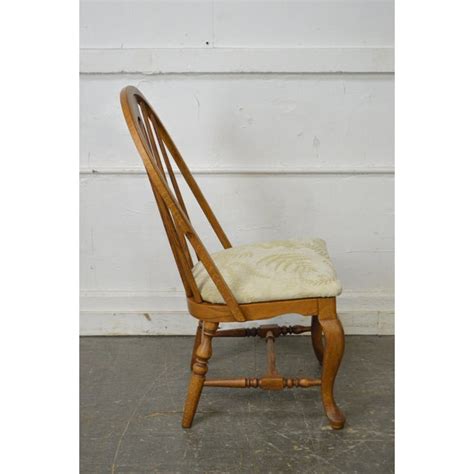 Dining room furniture, dining chairs. Richardson Brothers Solid Oak Windsor Style Dining Chairs ...