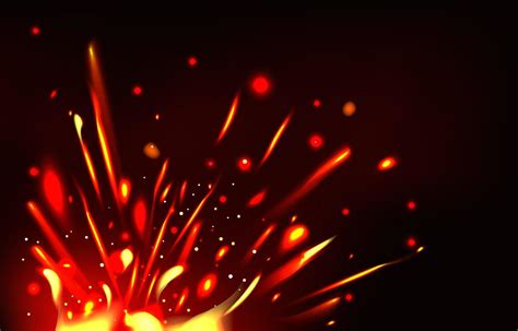 Fire Flare Effect Background 22791103 Vector Art At Vecteezy