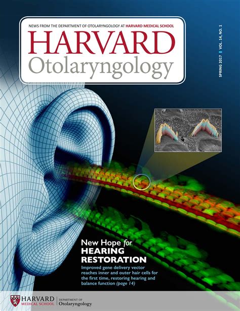 Harvard Otolaryngology Spring 2017 By Hms Otolaryngology Issuu