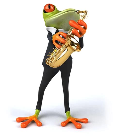 Frog Saxophone Stock Photos Royalty Free Frog Saxophone Images