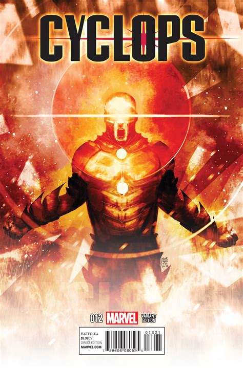 Cyclops 12 Sorrentino Cosmically Enhanced Cover Fresh Comics