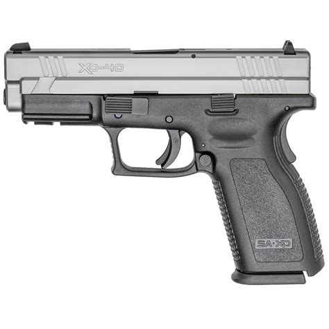 Springfield Armory Xd 40 Sandw 4in Blackstainless Pistol 101 Rounds
