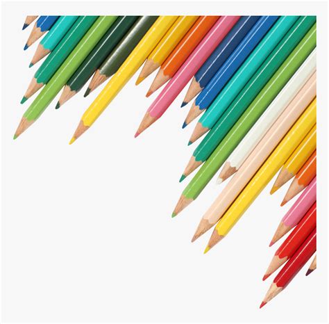 Colored Pencil Clip Art Colored Pencils Transparent Background HD