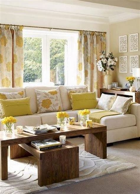 50 Spring Color Home Decor Living Rooms40 Yellow