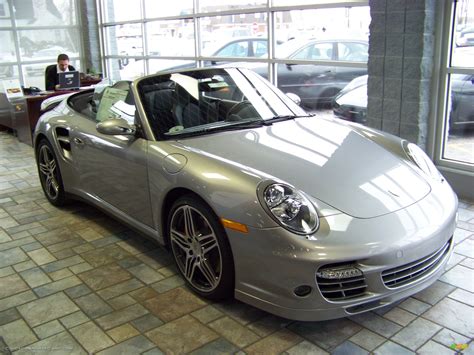 2008 Porsche 911 Turbo Cabriolet In Gt Silver Metallic Photo 12