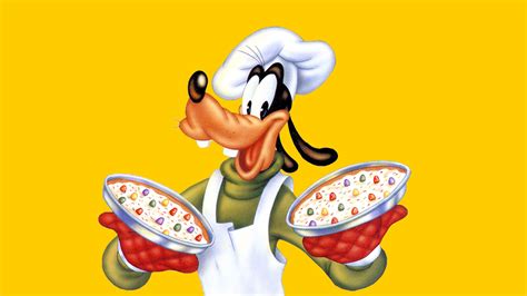 Cartoon Characters Goofy Pizza Disney Recipes Desktop Backgrounds For