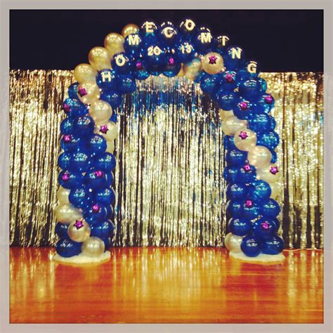 Homecoming Arch Prom Decor Balloons Homecoming