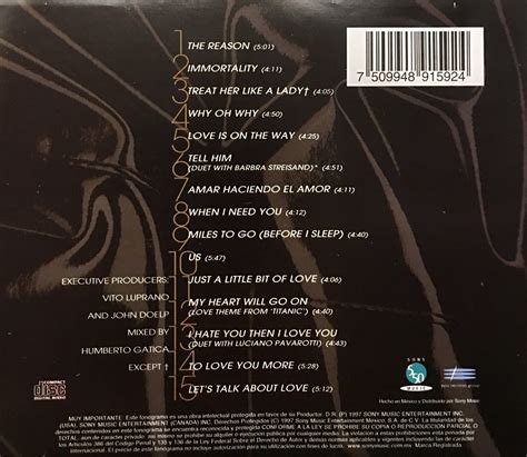 Love is on the way 06. Cd Celine Dion Lets Talk About Love - $ 230.00 en Mercado ...
