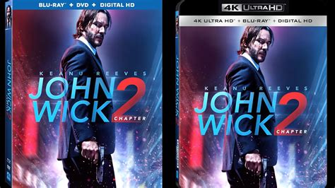 John Wick Chapter 2 Blu Ray Vs 4k Blu Ray Comparison Sdr Version Youtube