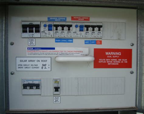 As such, it's important that our teams have a working understanding of how to locate these panels, then know which grids are operated by which switches. SA.GOV.AU - Solar photovoltaic systems and battery storage