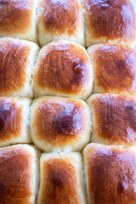 hawaiian bread rolls easy no mixer recipe kitchen gidget