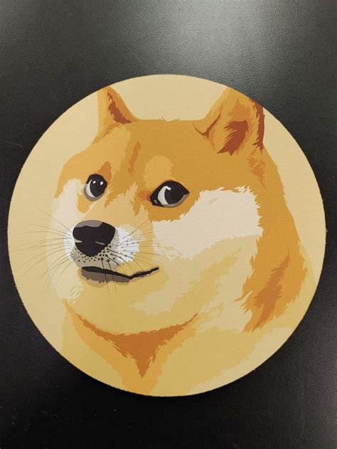 Wow So Doge Much Meme 8in Mousepad In 2020 Doge Memes Mouse Pad