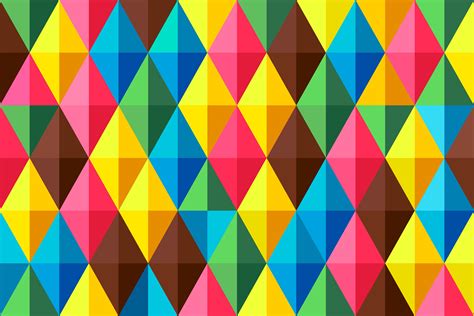 Colorful Geometric Triangle Wallpapers Top Free Colorful Geometric