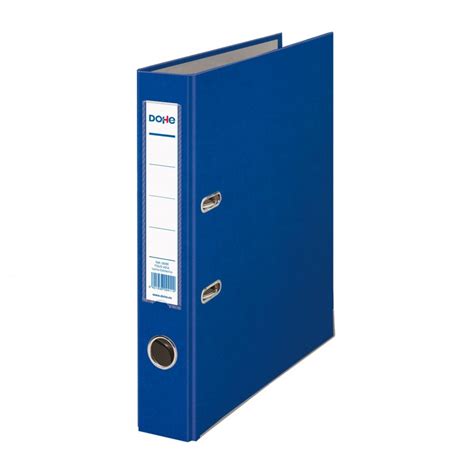 Archivador Dohe Lomo Estrecho Folio Azul Folder Líder En Papelería