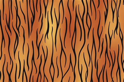 Tiger skin seamless background on vector graphic art. 538454 Vector Art ...