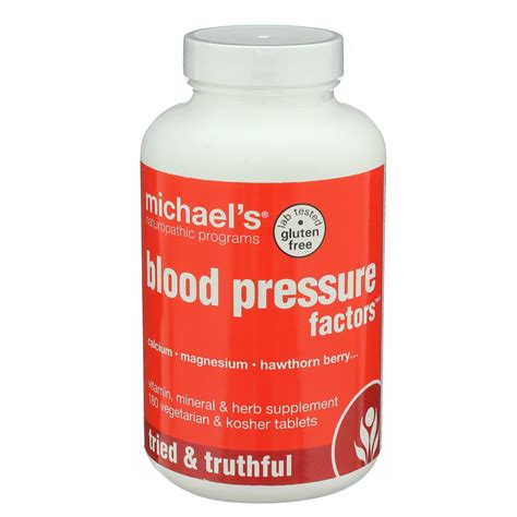 Michaels Blood Pressure Factors Tablets Shop Diet And Fitness At H E B