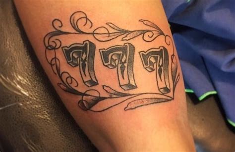Click here to visit our gallery. Numbers tattoo - Celebrities tattoo - Tattoo examples