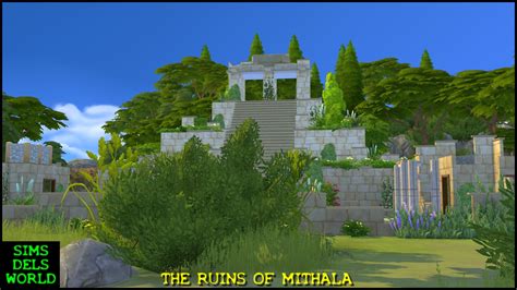 Simsdelsworld The Sims 4 Lost World Ruins Of Mithala City