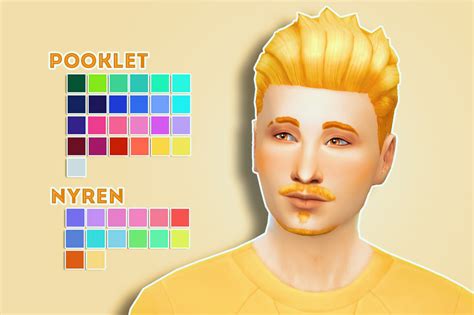 My Sims 4 Blog Hair Recolors For Males By Rusty Nail