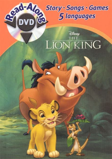 Best Buy The Lion King Read Along Dvd 2002