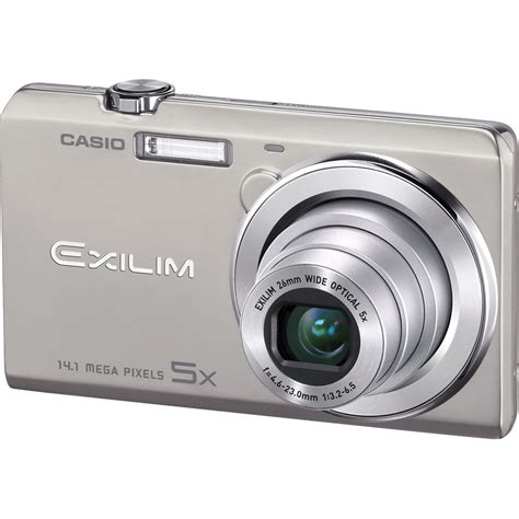Casio Exilim Ex Zs10 Digital Camera Silver Ex Zs10s Bandh Photo