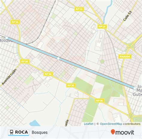 Descarga la app desde aquí para conocer cuándo viene la línea roca de tren, su frecuencia y horarios en tiempo. Línea ROCA: horarios, mapas y paradas - Bosques