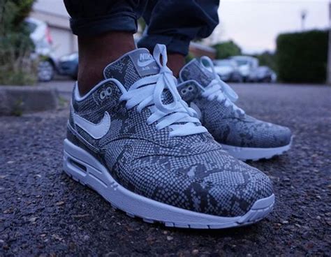 Click here for release details. Nike Air Max 1 ID PRM Snake Print | Sneakers-actus