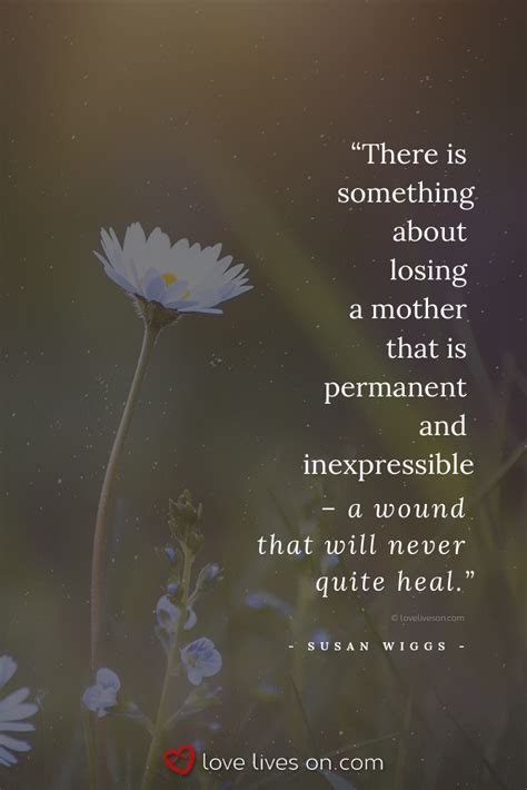 this remembering mom quote perfectly articulates the profound and lasting effect that the loss of