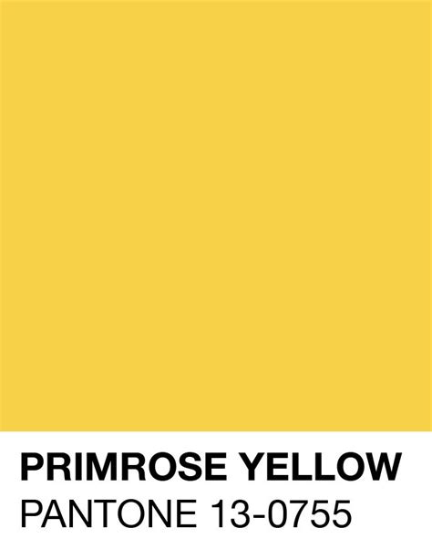 Ideal Pantone Primrose Yellow 257c