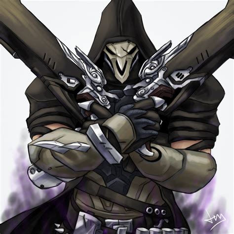 Fear The Reaper Man Overwatch Know Your Meme