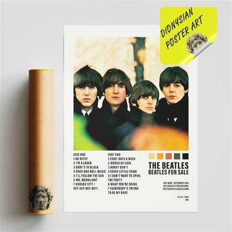 Beatles Revolver Album Poster Etsy