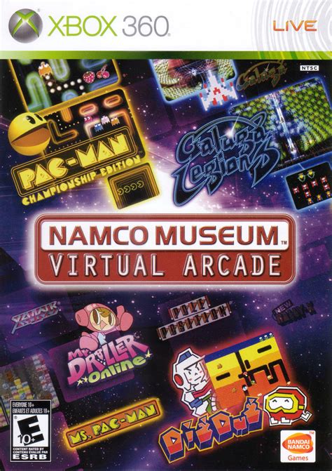 Namco Museum Virtual Arcade For Xbox 360 2008 Mobygames