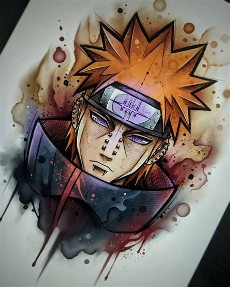 Veja As Imagens Do Personagem Pain Do Anime Naruto Se Gostar Das