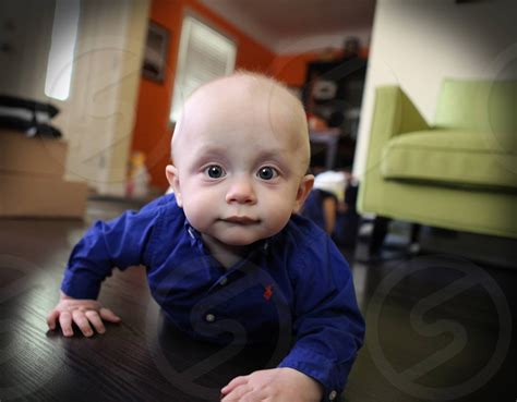 Baby Eye Contact By Kristen Bruley Photo Stock Studionow