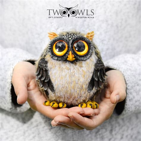 Owl Toy Owlet Artdoll Interior Toys Owl Ts Cute Fantasy