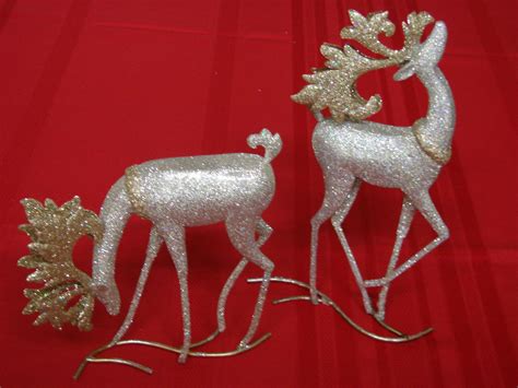 My Elegant Reindeer Christmas Ornaments Christmas Crafts Holiday Decor