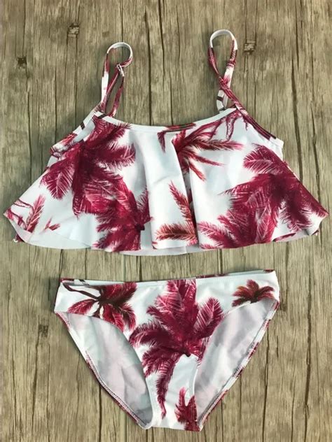 2017 Sexy Strappy Bikinis Women Swimwear Swimsuit Brazilian Thongs Bikini Set Hot Printed