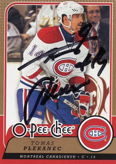 He was a member of the czech national team at the 2006 men's. Michael's Hockey TTM: Tomas Plekanec