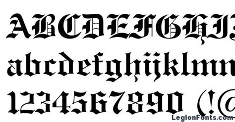 Download 34 Outline Old English Font Tattoo