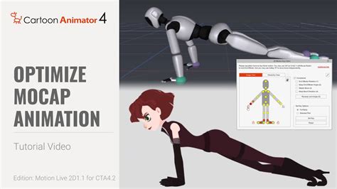 Cartoon Animator 4 Tutorial Optimizing Mocap Animation Youtube